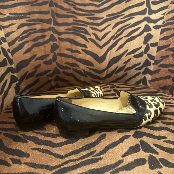 Charlotte Olympia bisoux patent leather and pony skin flats - Picture 11 of 16